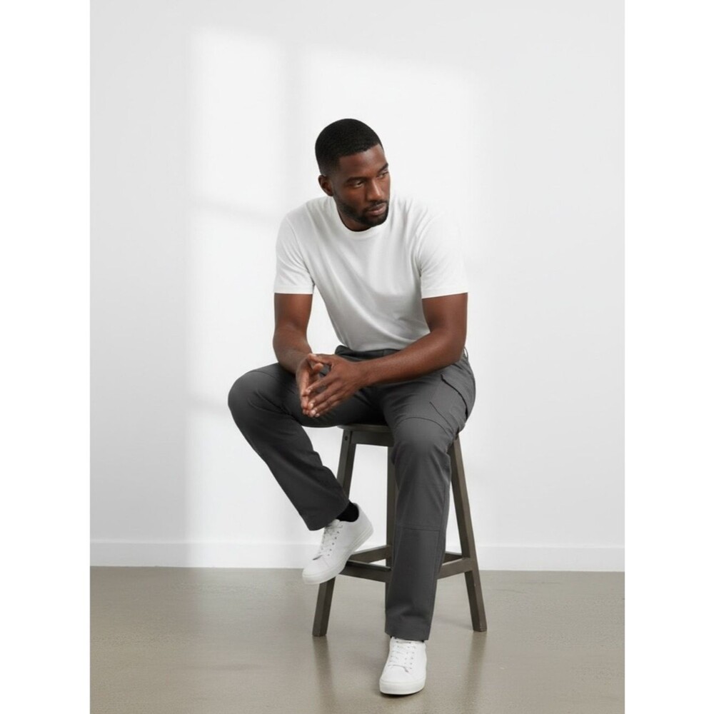 KUHL Renegade Convertible Gray Cargo Pants 36x30